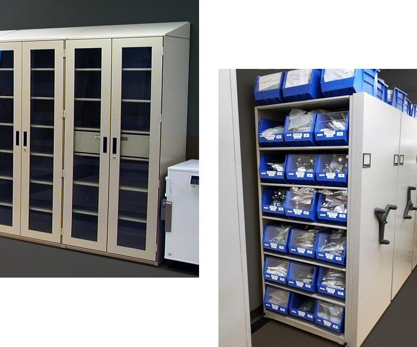 healthcare flexible shelving storage solutions