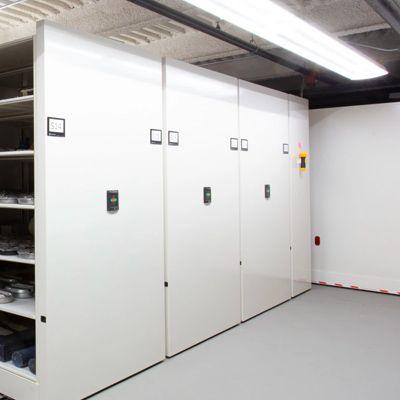 industrial mobile racking storage system