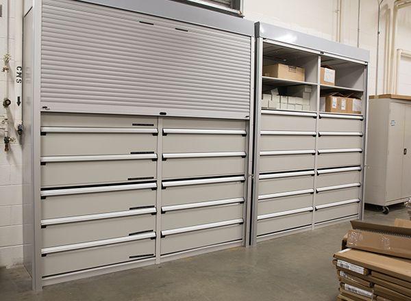 military secure maintenance storage system